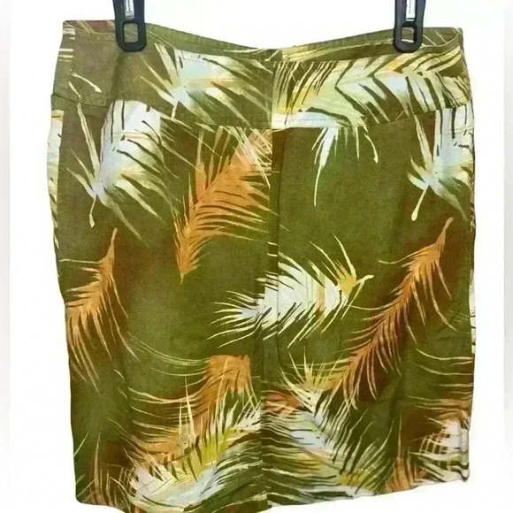 Harve Benard By Bernard Holtzman Hawaiian Multicolored Skirt - Picture 3 of 5